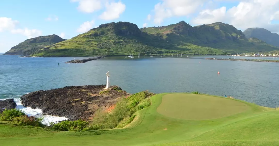 ハワイ　ゴルフ　オーシャンコース・アット・ホクアラ